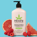 Hempz Blushing Grapefruit & Raspberry Creme Herbal Body Moisturizer 17 OZ.