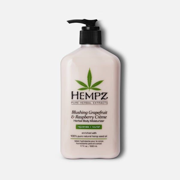 Hempz Blushing Grapefruit & Raspberry Creme Herbal Body Moisturizer 17 OZ.