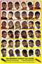 MD Barber Men & Boys Hairstyle Guide Barber Poster 01YM