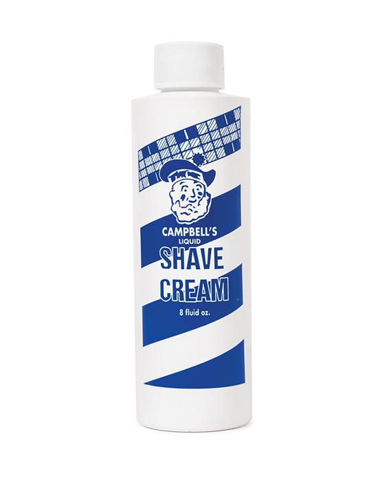 Campbells Liquid Lather Shave Cream 8 oz.
