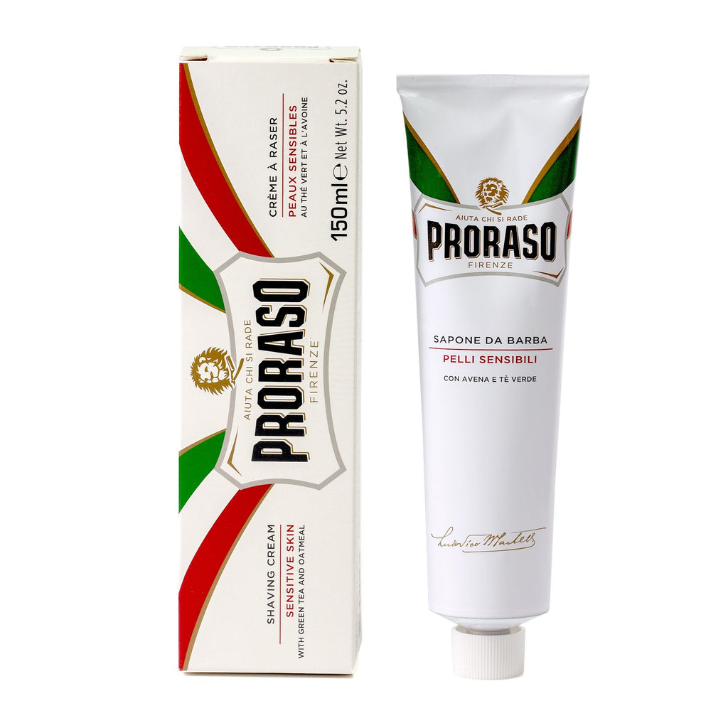 Proraso Shaving Cream Green Tea and Oats Tube White – Empire