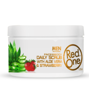 RedOne Strawberry Aloe Vera Facial Scrub 400ml
