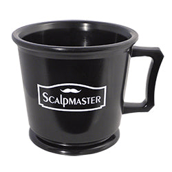Scalpmaster Rubberized Professional Shaving Mug - Empire Barber Supply