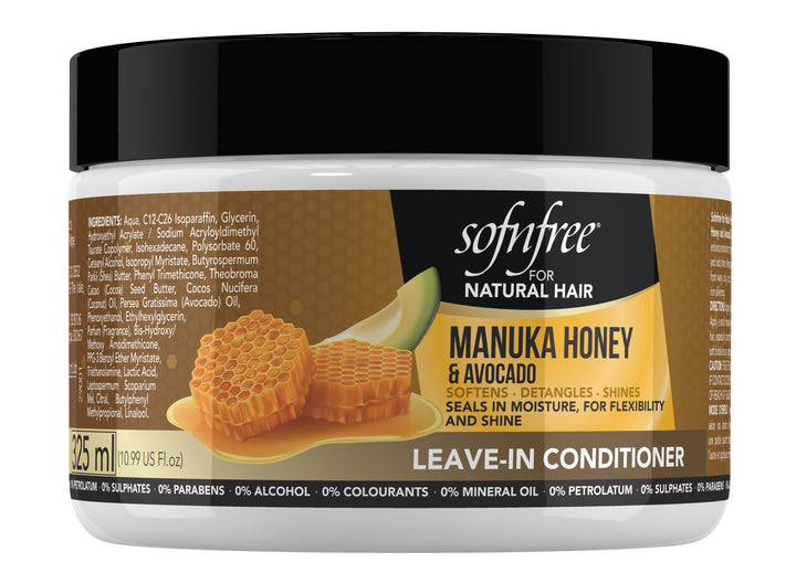 Sofn'free Manuka Honey and Avocado Leave in Conditioner 325ml