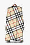 Barber Mood Plaid Cross Cape
