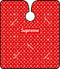Barber Mood Red Supreme Cape