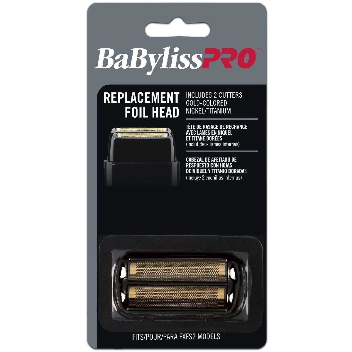 BaBylissPRO Black Double Foil Shaver | FXFS2B