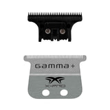 Gamma+ Wide Stainless Steel Blade + The One DLC Cutting Trimmer Blade