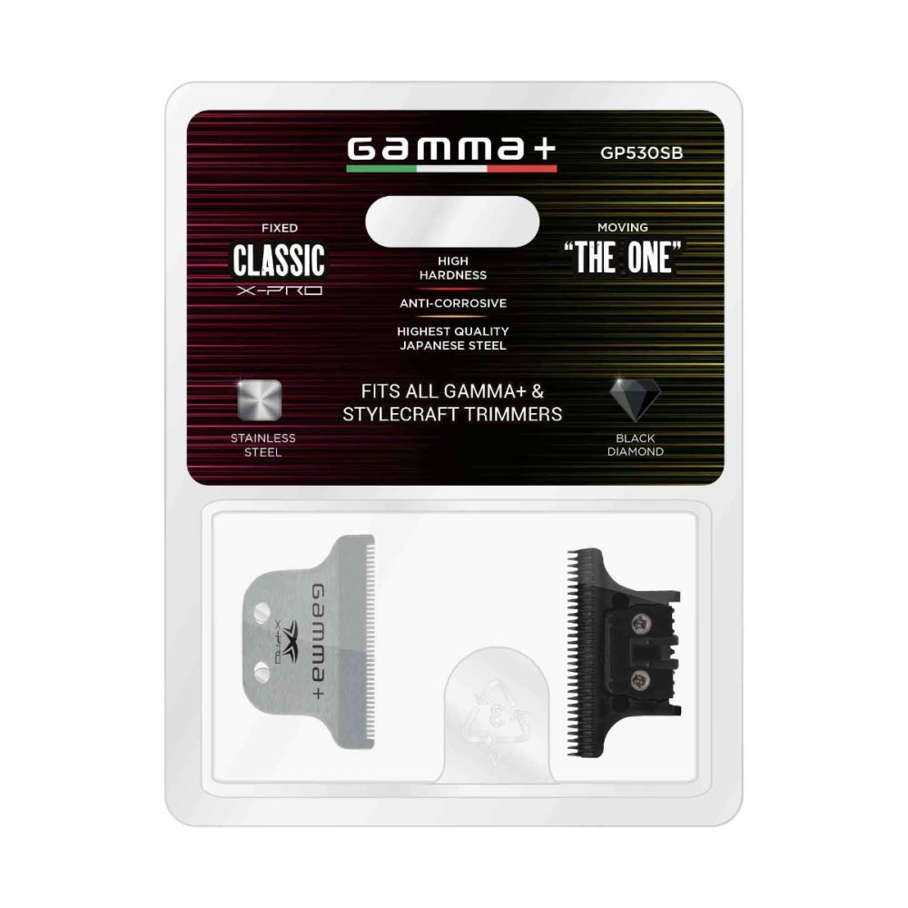 健康アクセサリー gamma PRO Gamma+ Fixed Steel X-Pro Classic Blade + The One DLC Cutting