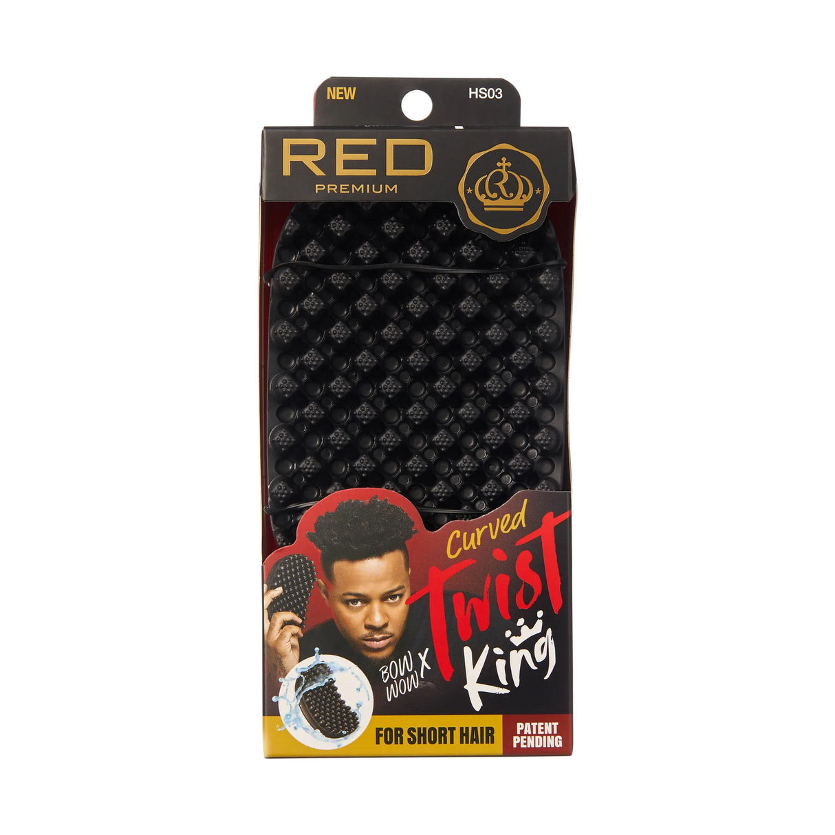 Red by Kiss Premium Twist King Luxury Twist Styler (Curved & Densed) - Washable & Durable