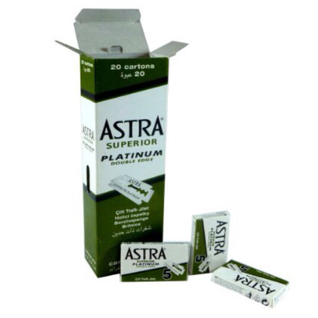 Astra Double Edge Blades (100 CT) - Empire Barber Supply