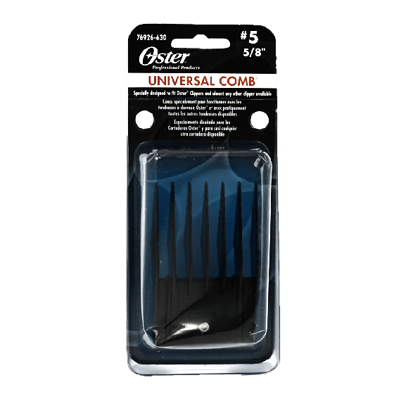 Oster Universal Clipper Comb Set – Sizes #1 To #10 – 8 Pieces – Black