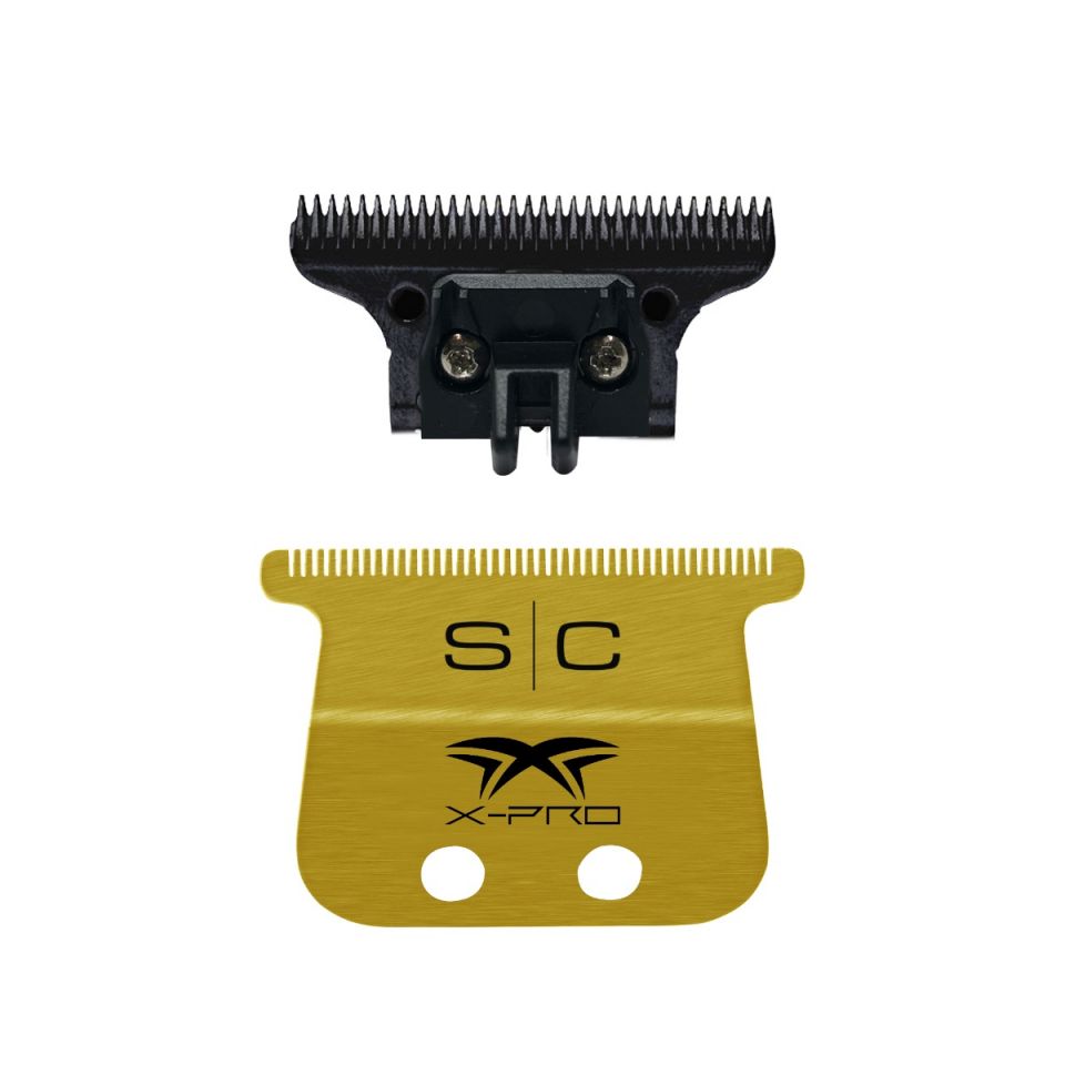 S|C Wide Gold X-Pro Fixed Trimmer Blade w/DLC Deep Tooth Cutter