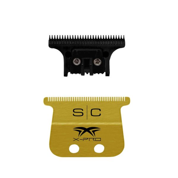 S|C Fixed Gold X-Pro Wide Blade + The One DLC Cutting Trimmer Blade