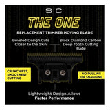 S|C Gold X-Pro Precision Trimmer Blade & The One Precision DLC Cutting Blade