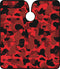 Barber Mood Camo Cape Red