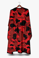 Barber Mood Camo Cape Red