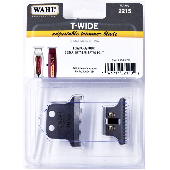 Wahl Detailer T-Wide Blade – Empire Barber Supply